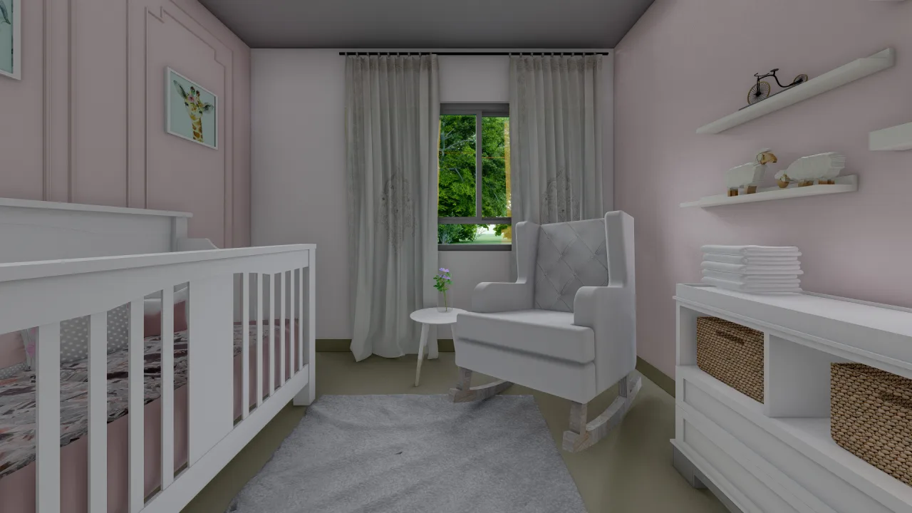 Interior study · Baby room